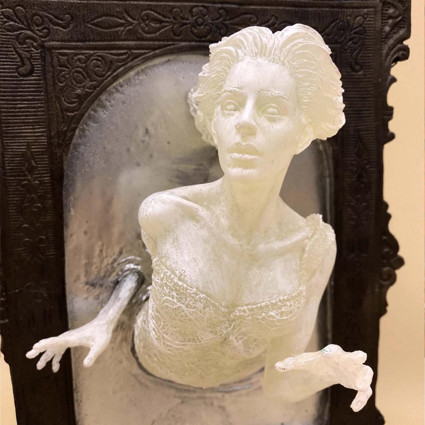 Ghost Ornament Mirror Decoration