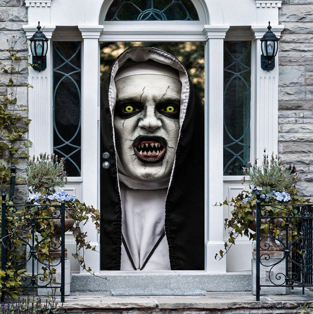 "The Nun" Horror Door Sticker