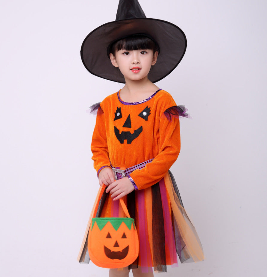 Pumpkin / Witch children's costume