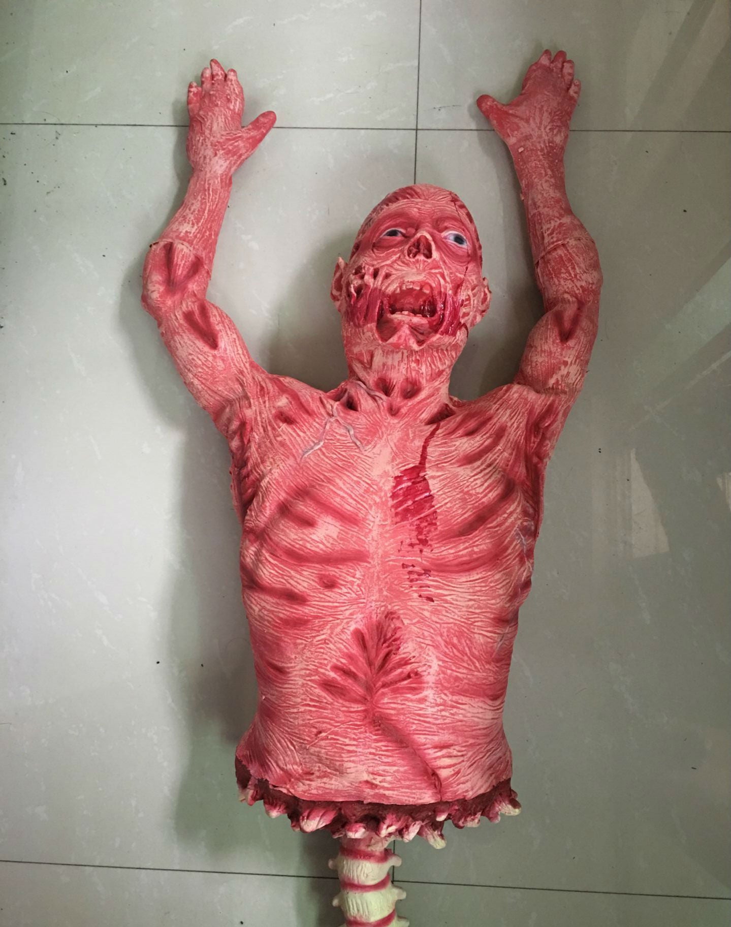 Halloween half body props