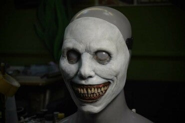 Creepy Smiley Face Mask