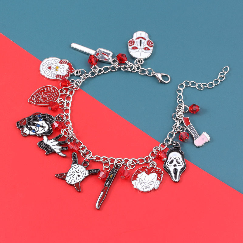 Horror Charm Bracelet