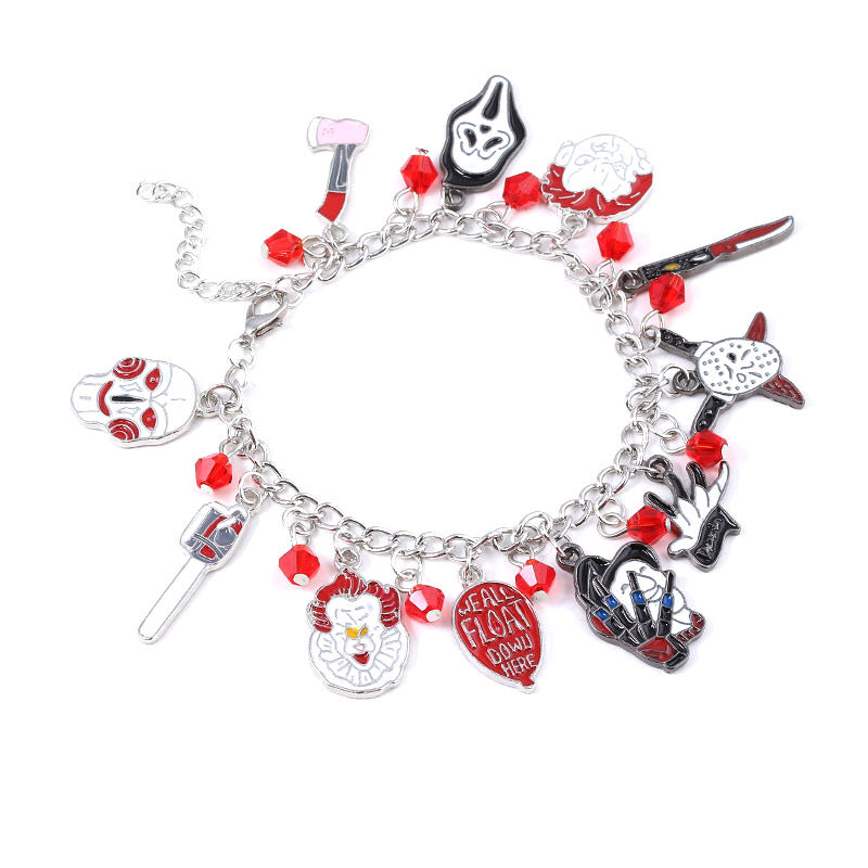 Horror Charm Bracelet