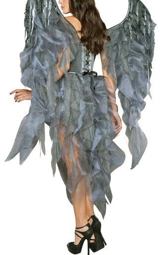 Grey Angel Costume