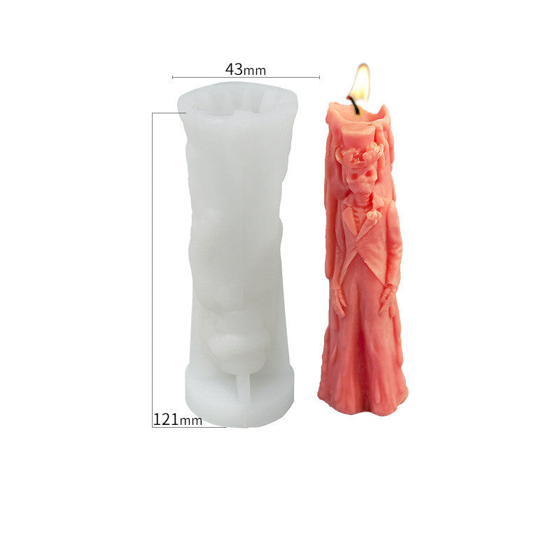Halloween / Spooky silicone candle molds