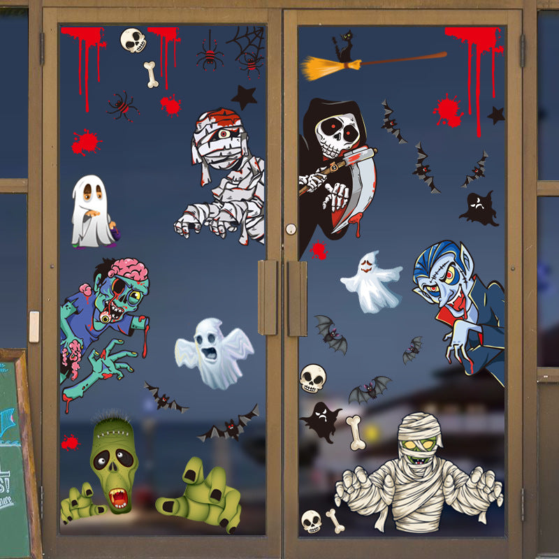 Halloween Window Decoration Stickers