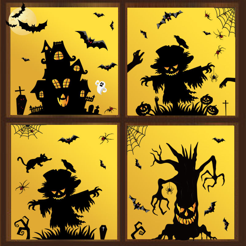 Halloween Window Decoration Stickers