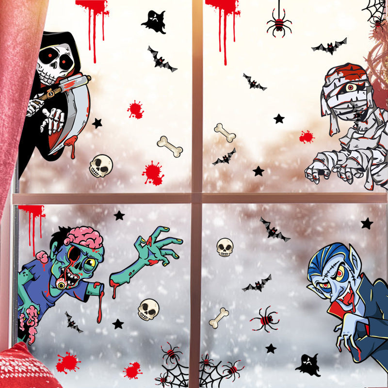 Halloween Window Decoration Stickers