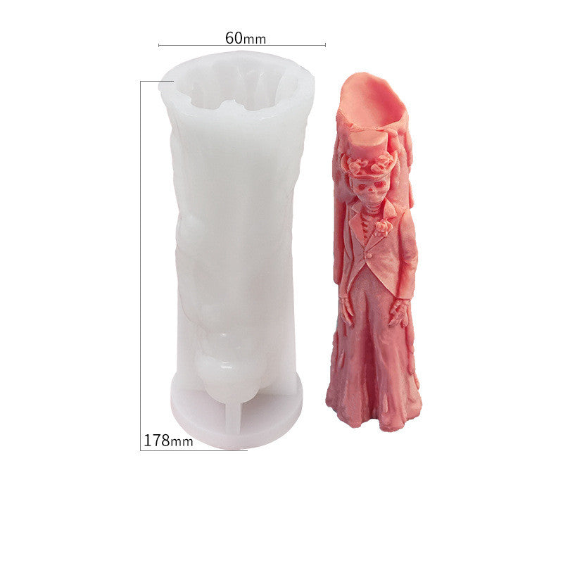 Halloween / Spooky silicone candle molds