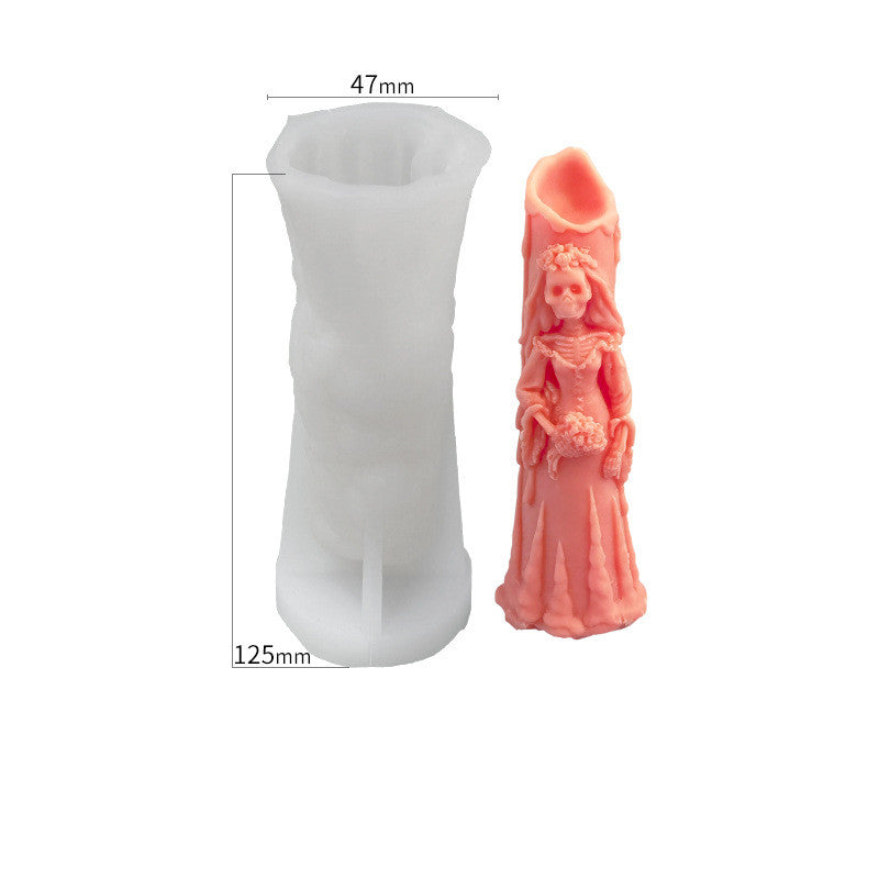 Halloween / Spooky silicone candle molds