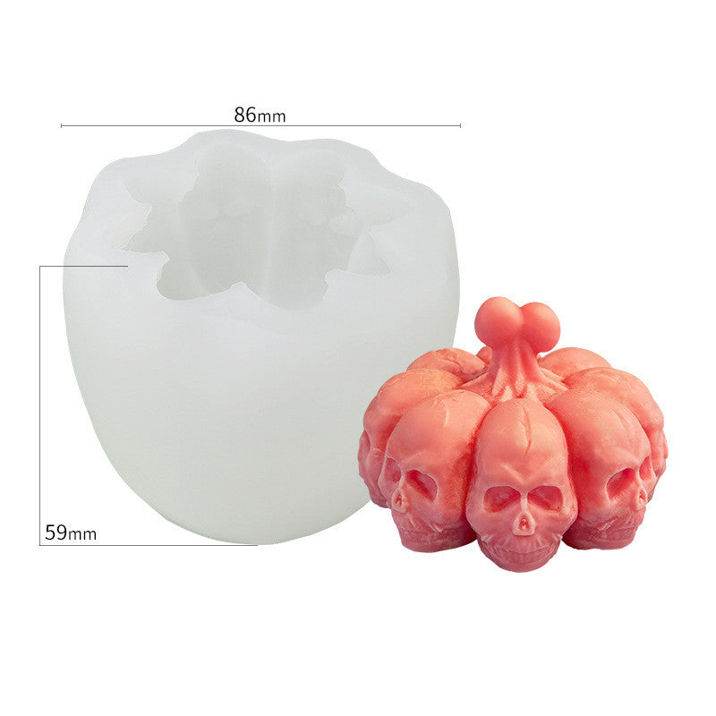 Halloween / Spooky silicone candle molds