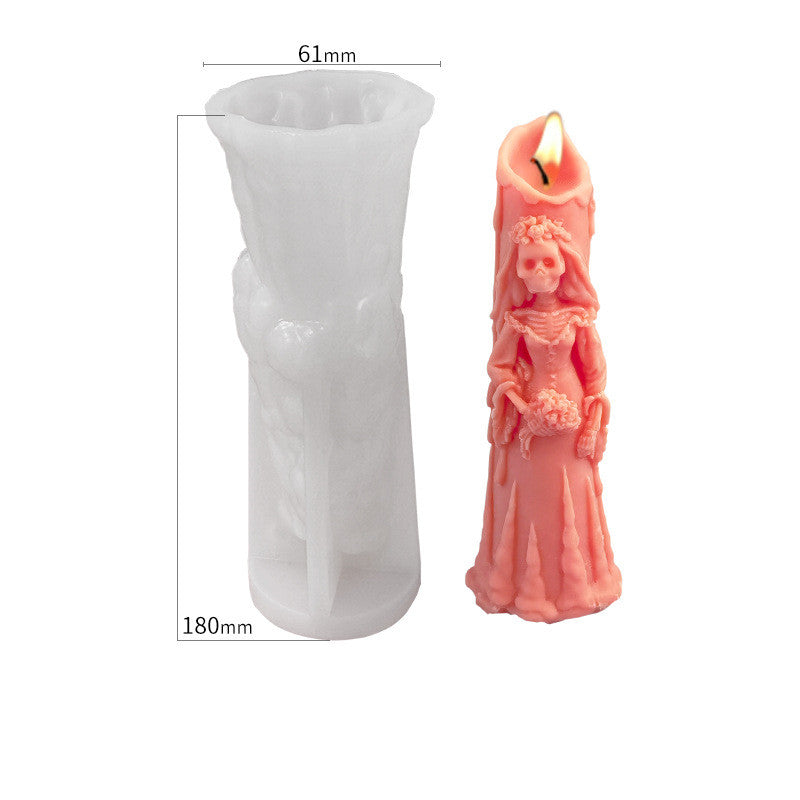 Halloween / Spooky silicone candle molds