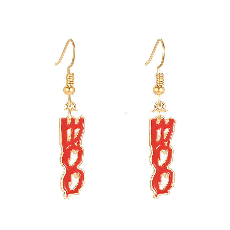 Jack-O-Lantern Earrings