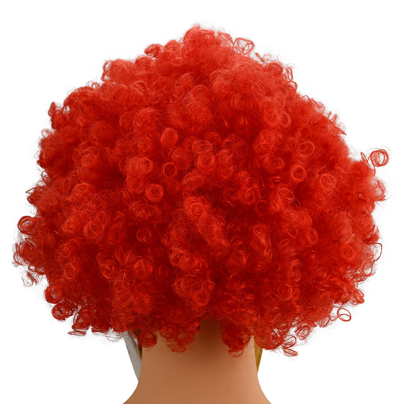 Redhead Big Mouth Clown Latex Mask