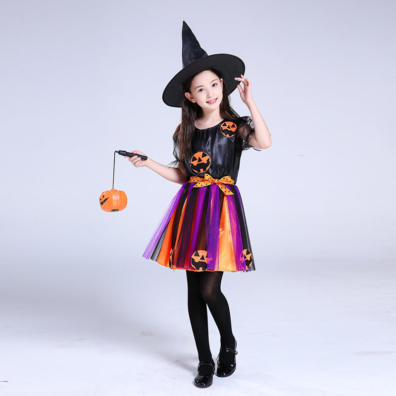 Pumpkin / Witch children's costume