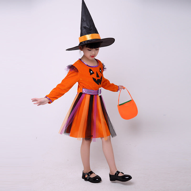 Pumpkin / Witch children's costume