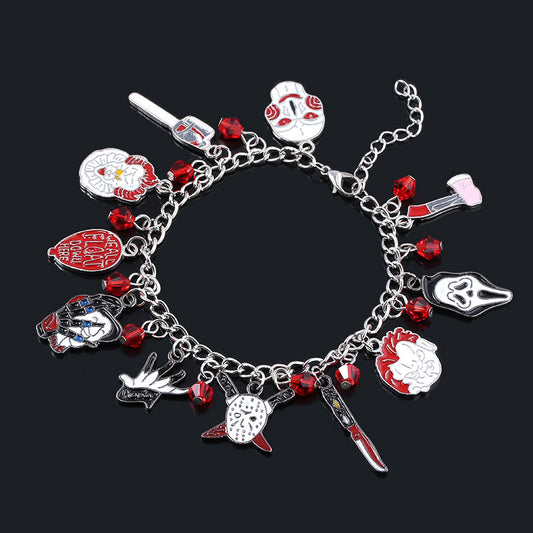 Horror Charm Bracelet